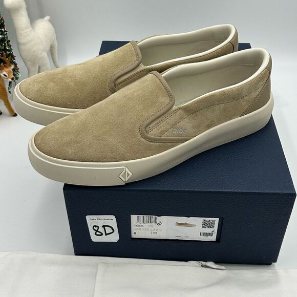 Men’s Dior slip on sneakers size 46 made in Italy - Picture 1 of 12